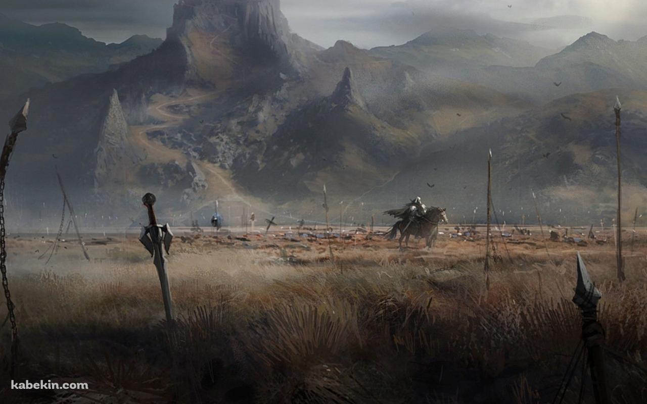 戦地の跡の壁紙(1280px x 800px) 高画質 PC・デスクトップ用