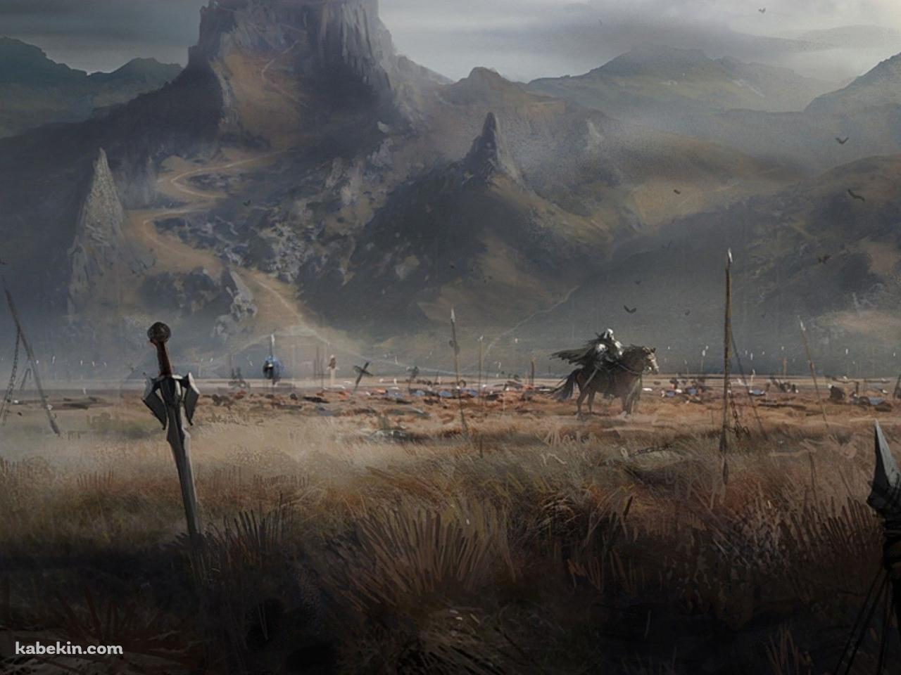 戦地の跡の壁紙(1280px x 960px) 高画質 PC・デスクトップ用