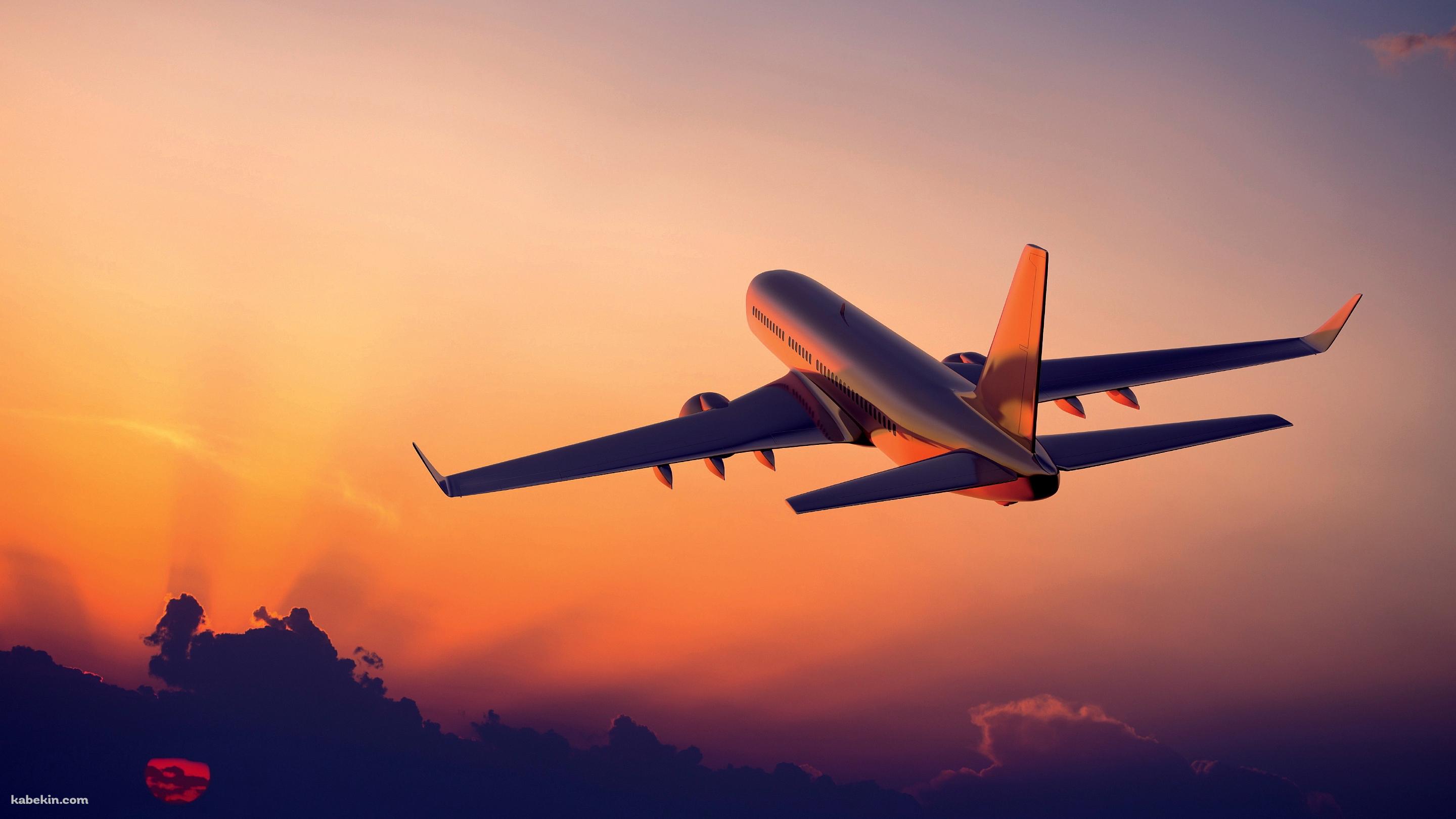 フライトする飛行機の壁紙(2880px x 1620px) 高画質 PC・デスクトップ用