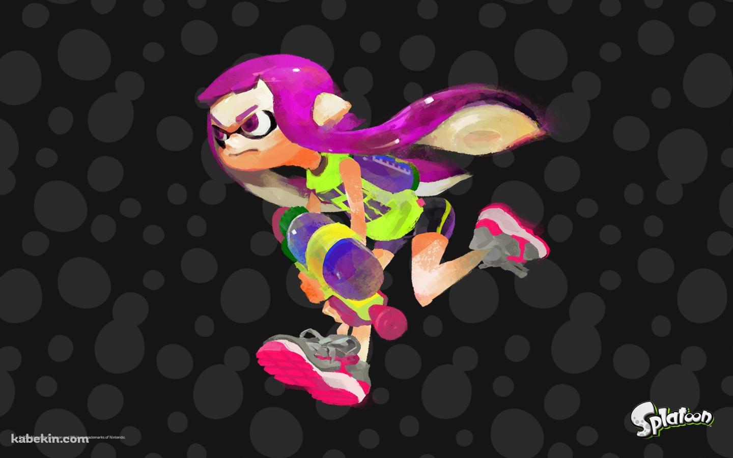 スプラトゥーン 黒の壁紙(1440px x 900px) 高画質 PC・デスクトップ用