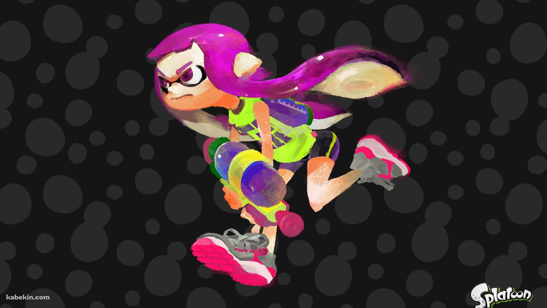 スプラトゥーン 黒の壁紙(1920px x 1080px) 高画質 PC・デスクトップ用