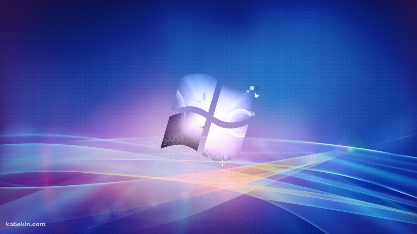 青 Windows Blueの壁紙(1600px x 900px) 高画質 PC・デスクトップ用
