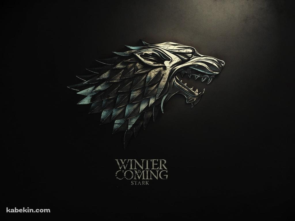 Winter is coming 冬来たる スターク家 ゲーム・オブ・スローンズの壁紙(1024px x 768px) 高画質 PC・デスクトップ用