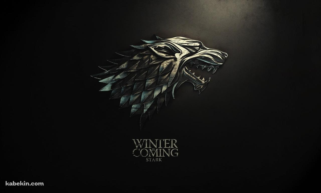 Winter is coming 冬来たる スターク家 ゲーム・オブ・スローンズの壁紙(1280px x 768px) 高画質 PC・デスクトップ用