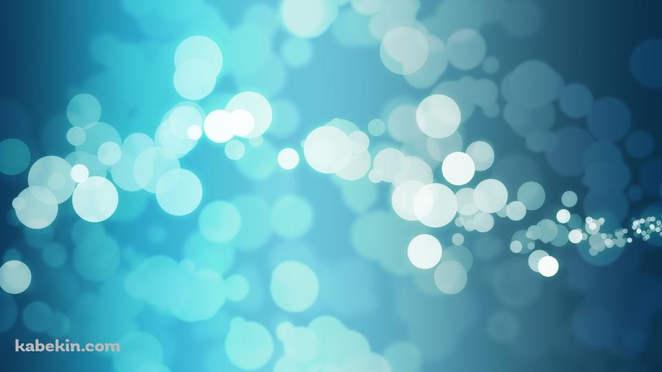 乱反射する青い光の壁紙(960px x 540px) 高画質 PC・デスクトップ用