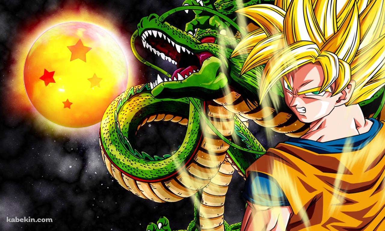 ドラゴンボール シェンロン スーパーサイヤ人の壁紙(1280px x 768px) 高画質 PC・デスクトップ用