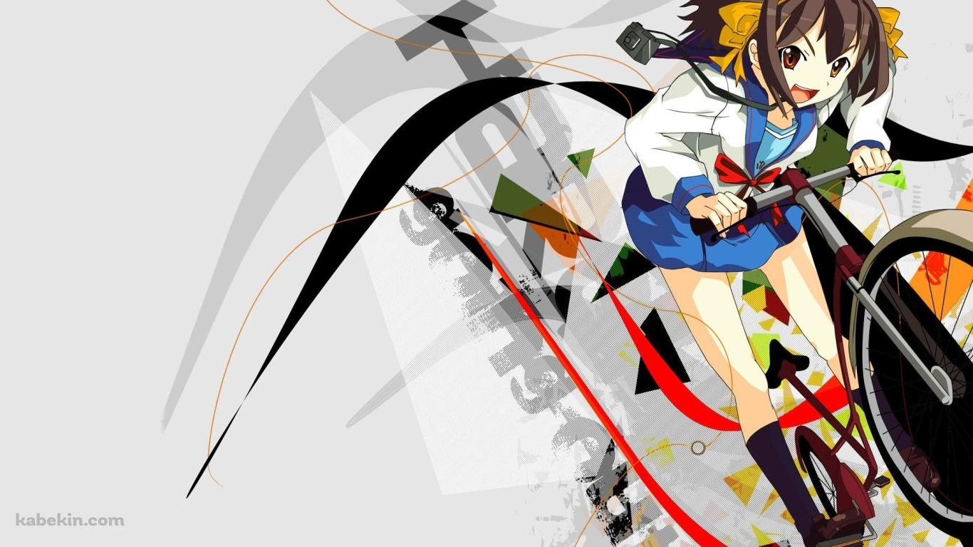 涼宮ハルヒの憂鬱の壁紙(1366px x 768px) 高画質 PC・デスクトップ用