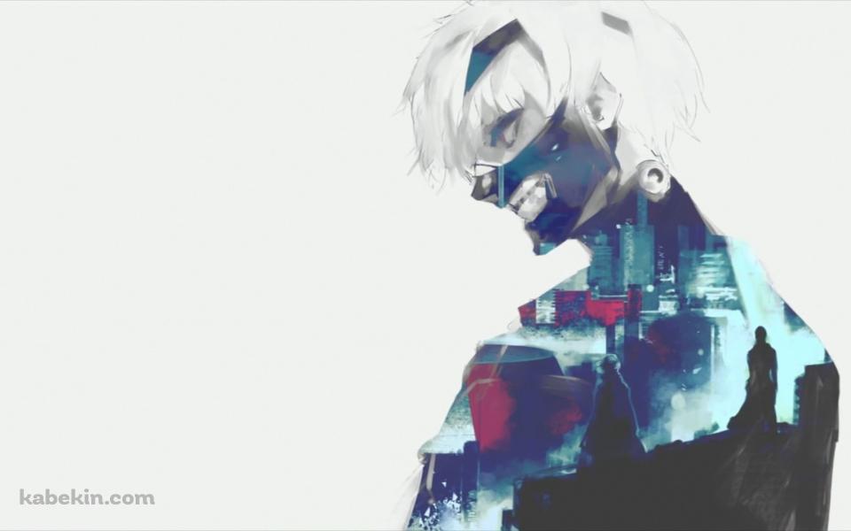 Tokyo Ghoul 金木 後姿の壁紙(960px x 600px) 高画質 PC・デスクトップ用