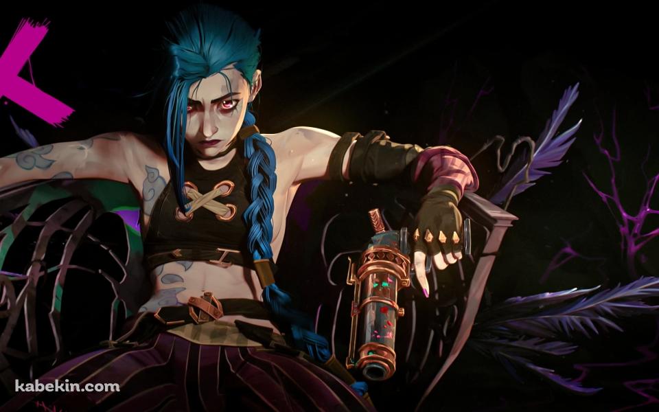 Jinx League of Legendsの壁紙(960px x 600px) 高画質 PC・デスクトップ用