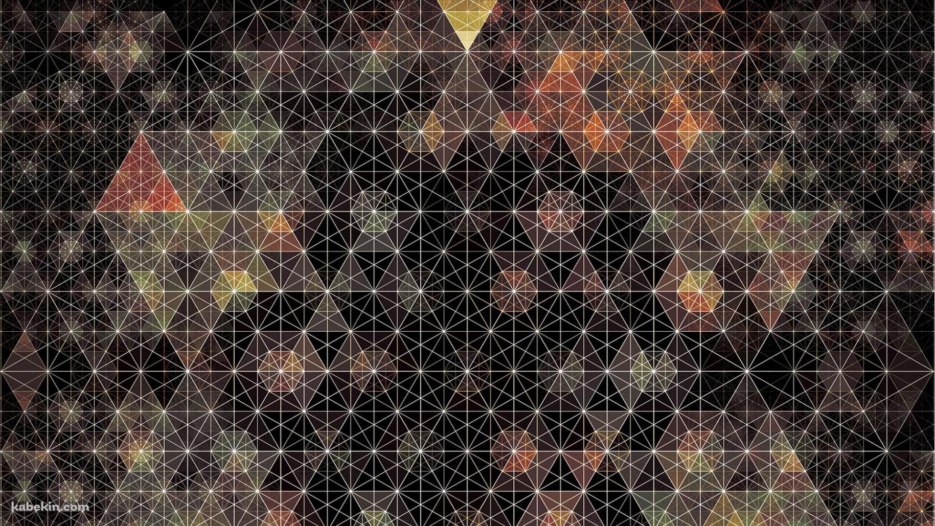 和風な幾何学模様の壁紙(1829px x 1029px) 高画質 PC・デスクトップ用