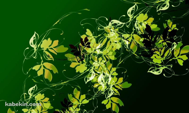 Green Leaf 緑の壁紙(800px x 480px) 高画質 PC・デスクトップ用
