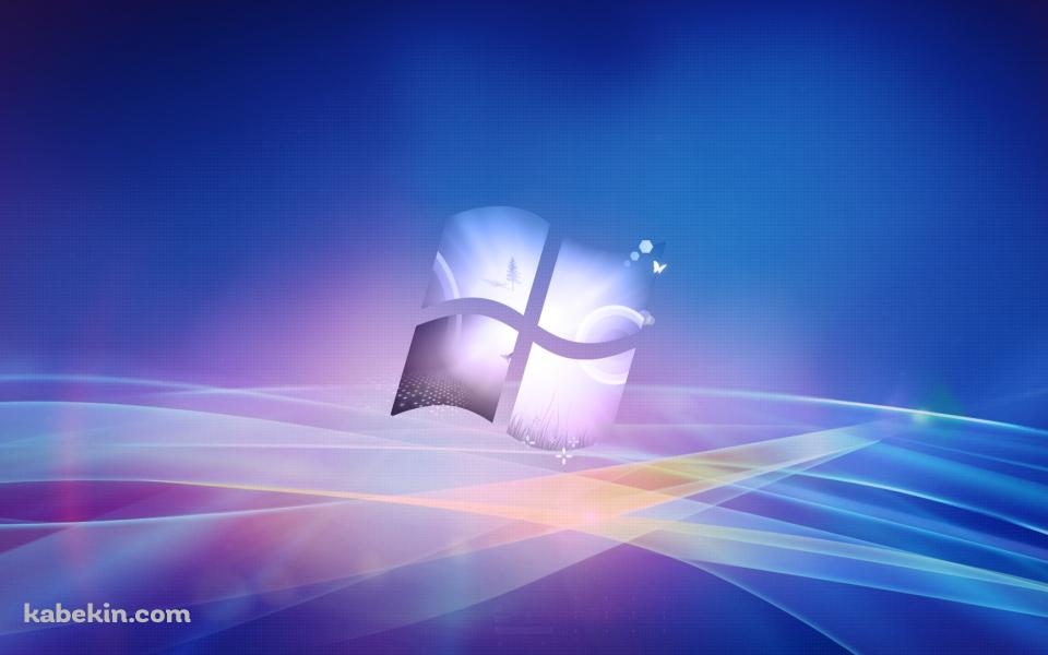 Windows 青 ブルーの壁紙(960px x 600px) 高画質 PC・デスクトップ用