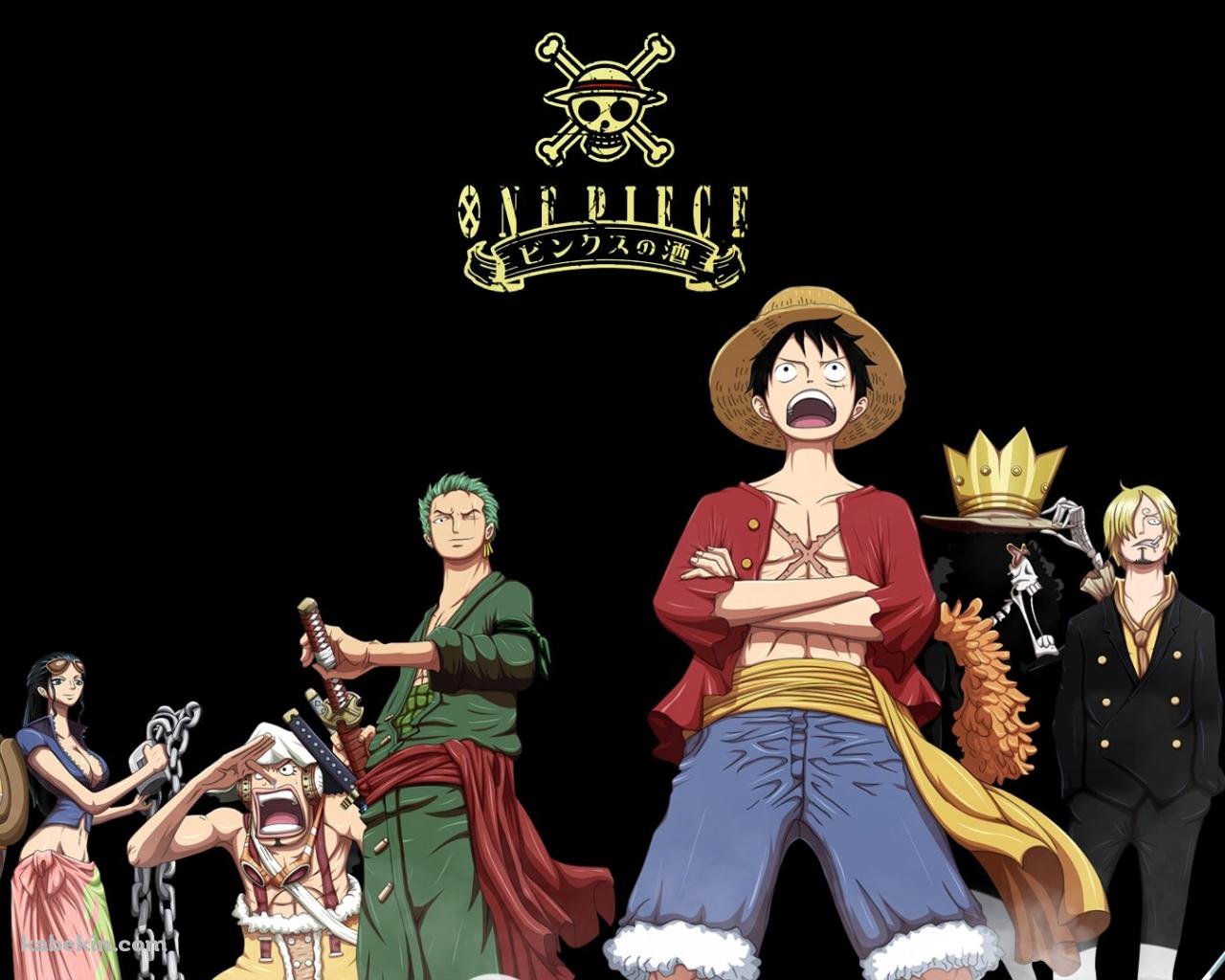 ワンピース ONE PIECE 黒の壁紙(1280px x 1024px) 高画質 PC・デスクトップ用