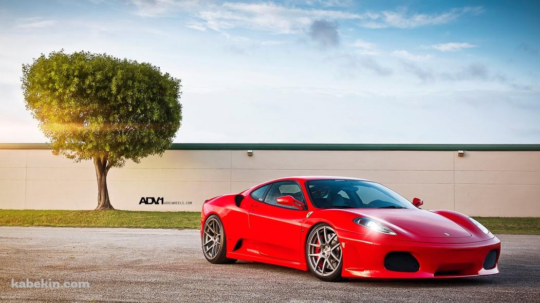 赤いフェラーリの壁紙(1051px x 591px) 高画質 PC・デスクトップ用