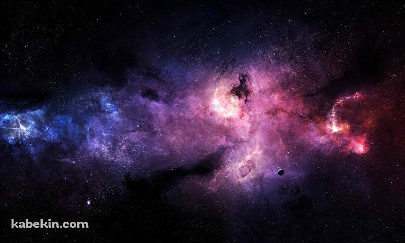 広大な宇宙の壁紙(800px x 480px) 高画質 PC・デスクトップ用