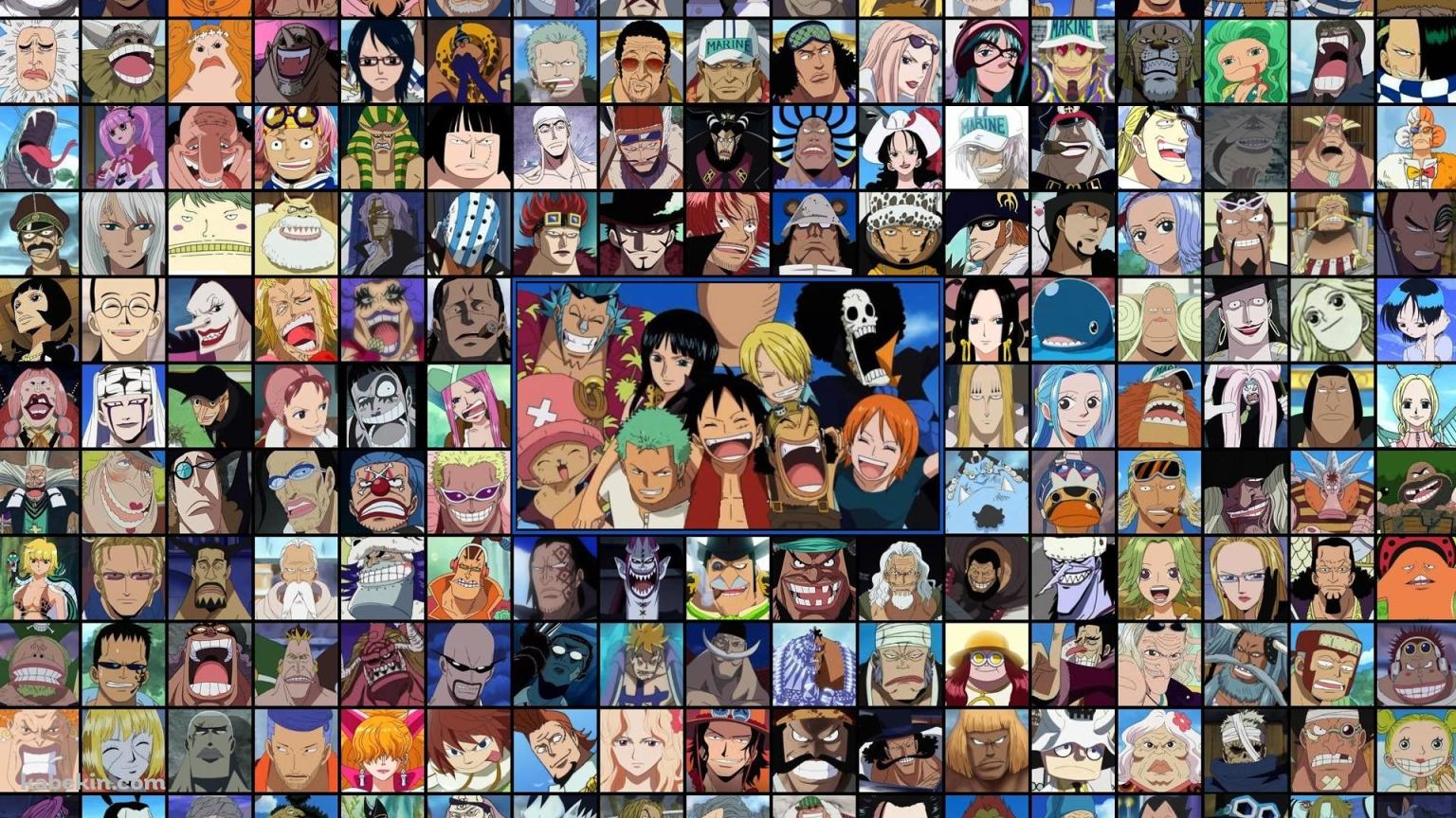 ONE PIECE ワンピース キャラクターの壁紙(1536px x 864px) 高画質 PC・デスクトップ用