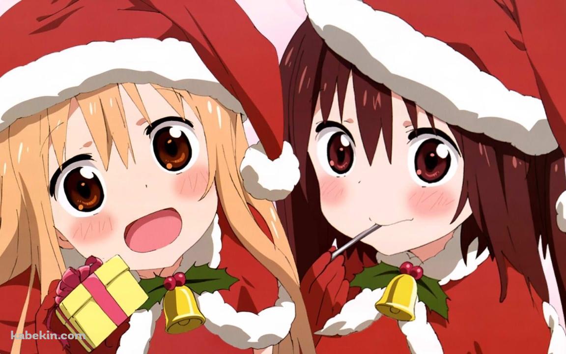干物妹！うまるちゃん クリスマスの壁紙(1152px x 720px) 高画質 PC・デスクトップ用