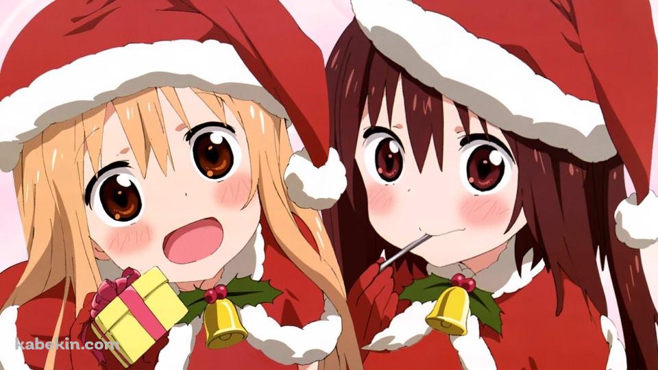 干物妹！うまるちゃん クリスマスの壁紙(960px x 540px) 高画質 PC・デスクトップ用