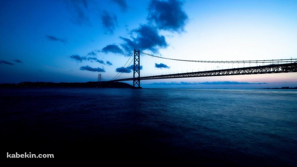 明石海峡大橋の壁紙(960px x 540px) 高画質 PC・デスクトップ用