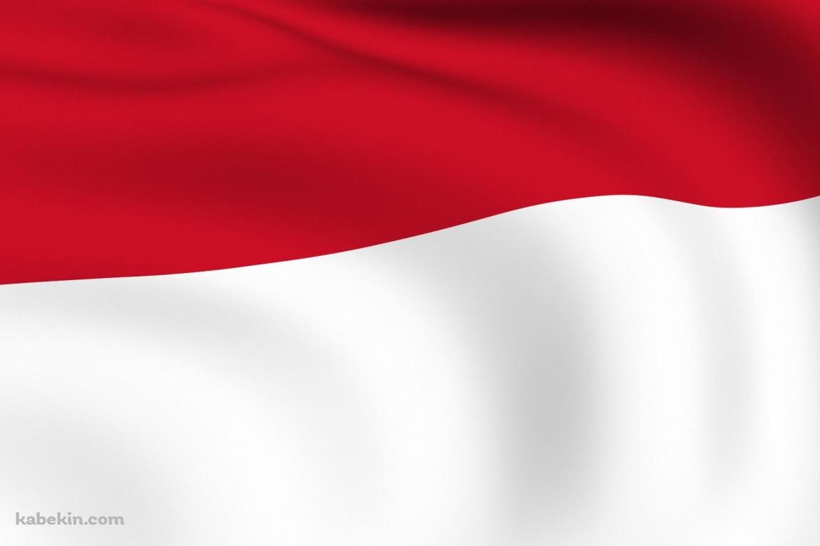 インドネシアの国旗の壁紙(1152px x 768px) 高画質 PC・デスクトップ用
