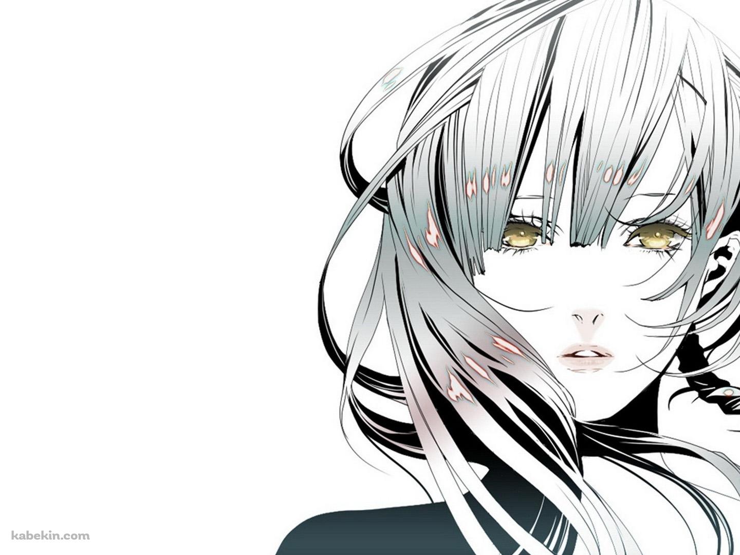 まっすぐ見つめる少女の壁紙(1440px x 1080px) 高画質 PC・デスクトップ用