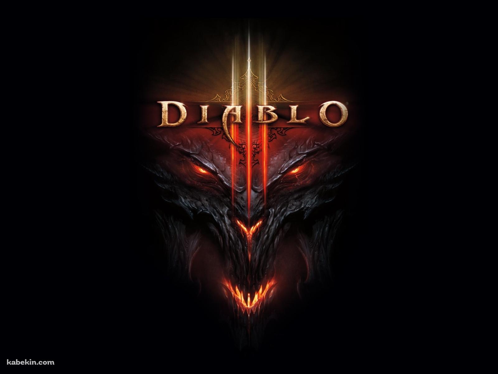 Diabloロゴの壁紙(1600px x 1200px) 高画質 PC・デスクトップ用