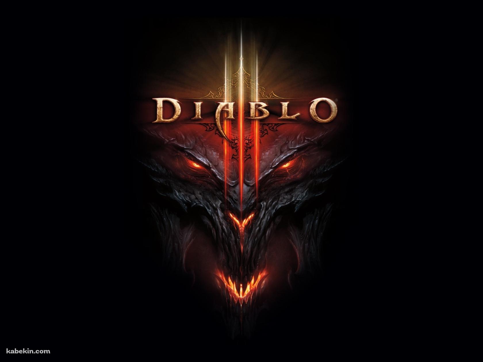 Diabloロゴの壁紙(1680px x 1260px) 高画質 PC・デスクトップ用
