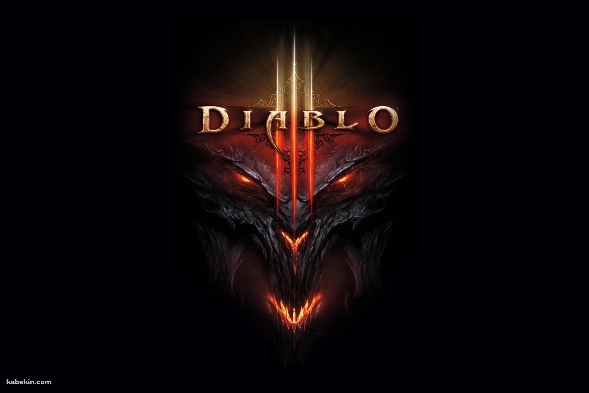 Diabloロゴの壁紙(2000px x 1333px) 高画質 PC・デスクトップ用