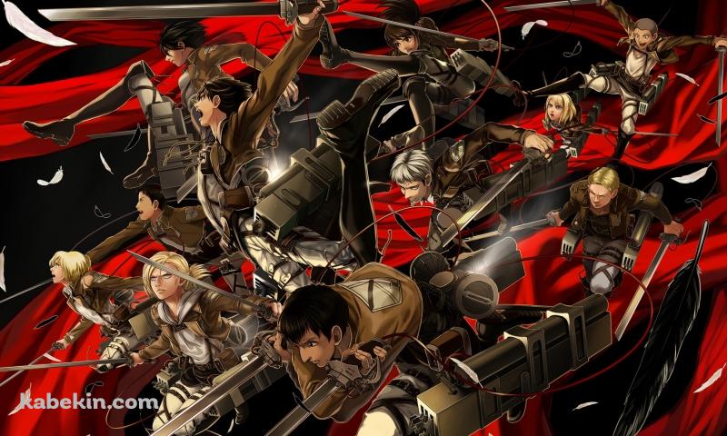 進撃の巨人 Attack on Titanの壁紙(800px x 480px) 高画質 PC・デスクトップ用