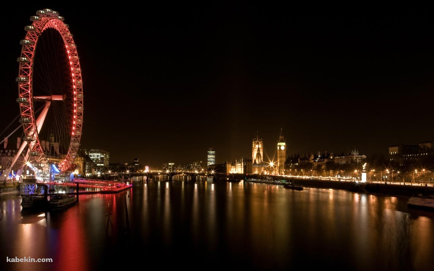 ロンドンの夜景の壁紙(1440px x 900px) 高画質 PC・デスクトップ用