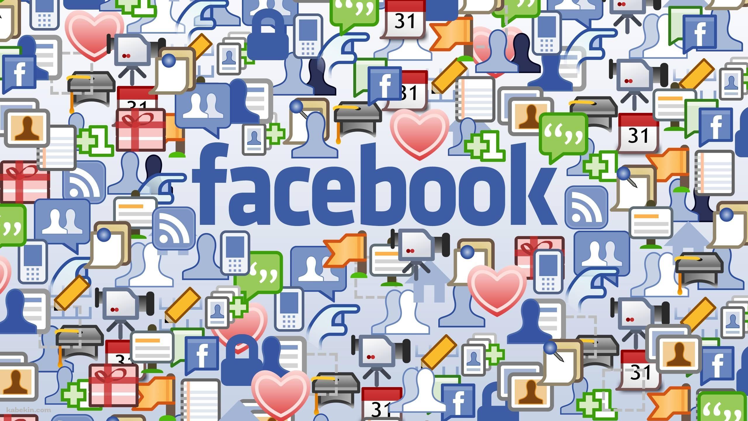 Facebookの壁紙(2560px x 1440px) 高画質 PC・デスクトップ用