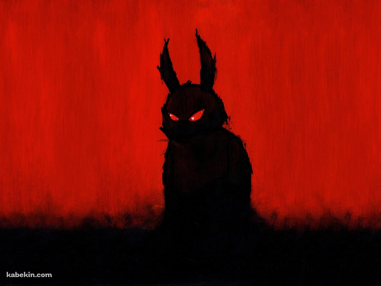 悪のウサギの壁紙(1280px x 960px) 高画質 PC・デスクトップ用