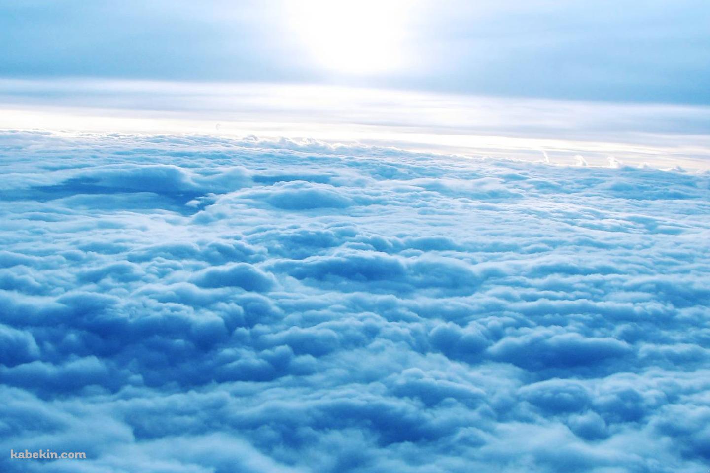 青の雲海の壁紙(1440px x 960px) 高画質 PC・デスクトップ用