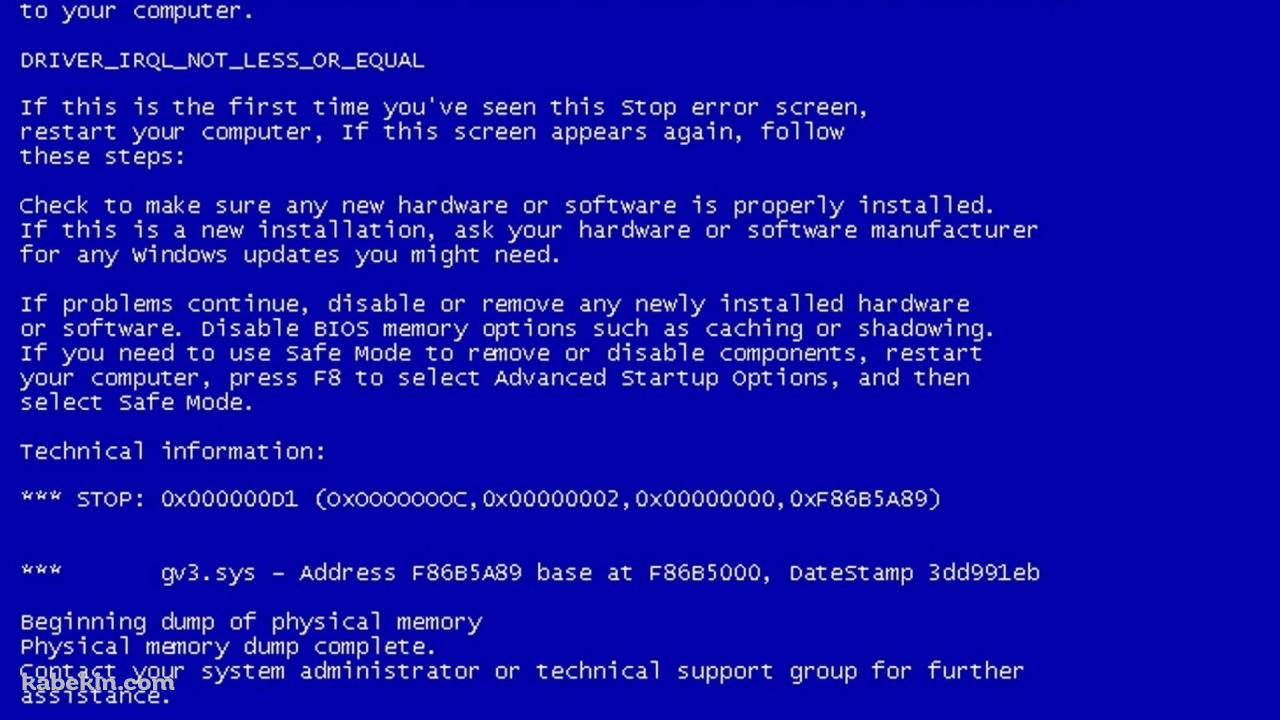 Windows PC ブルースクリーンの壁紙(1280px x 720px) 高画質 PC・デスクトップ用