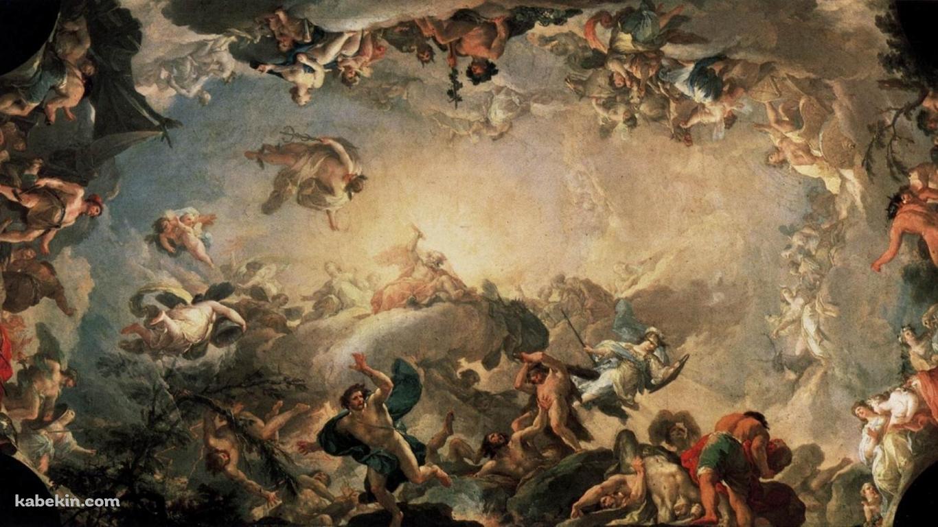ギリシャ オリンポスの壁紙(1366px x 768px) 高画質 PC・デスクトップ用