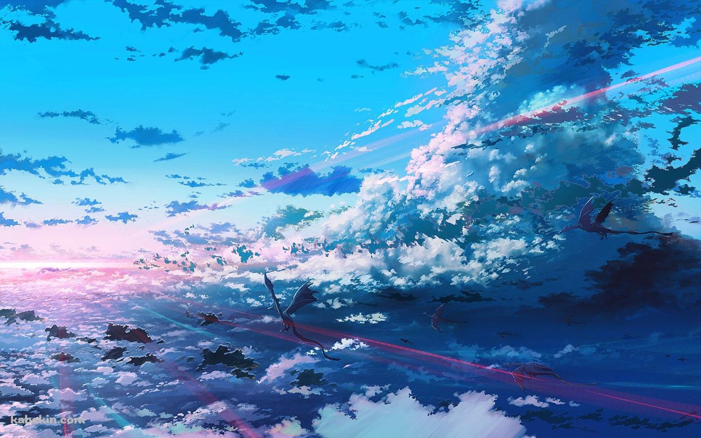 ドラゴンの群れの壁紙(1440px x 900px) 高画質 PC・デスクトップ用