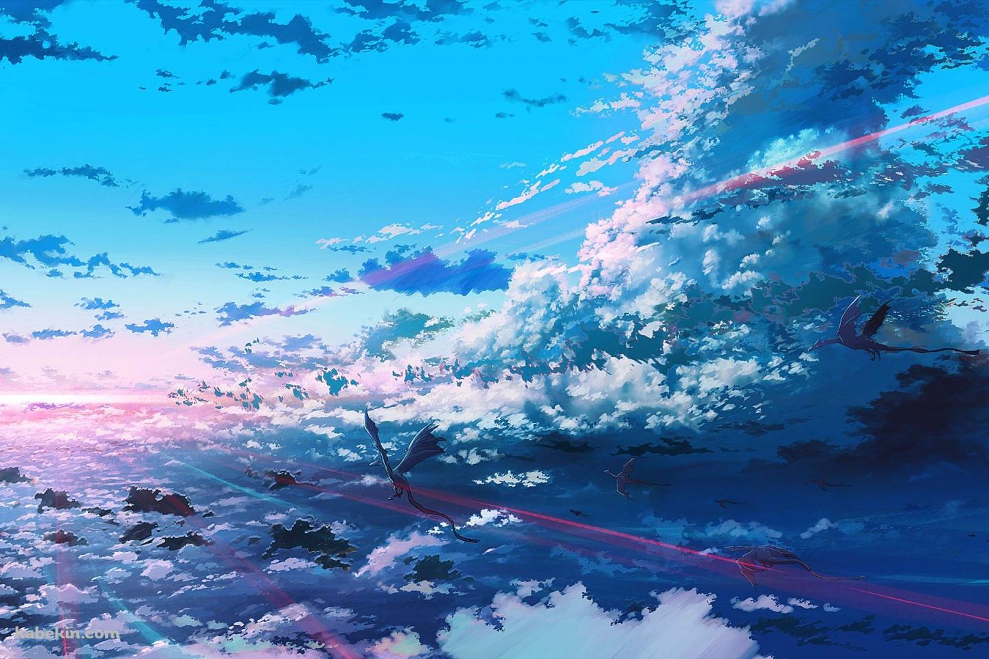 ドラゴンの群れの壁紙(1440px x 960px) 高画質 PC・デスクトップ用