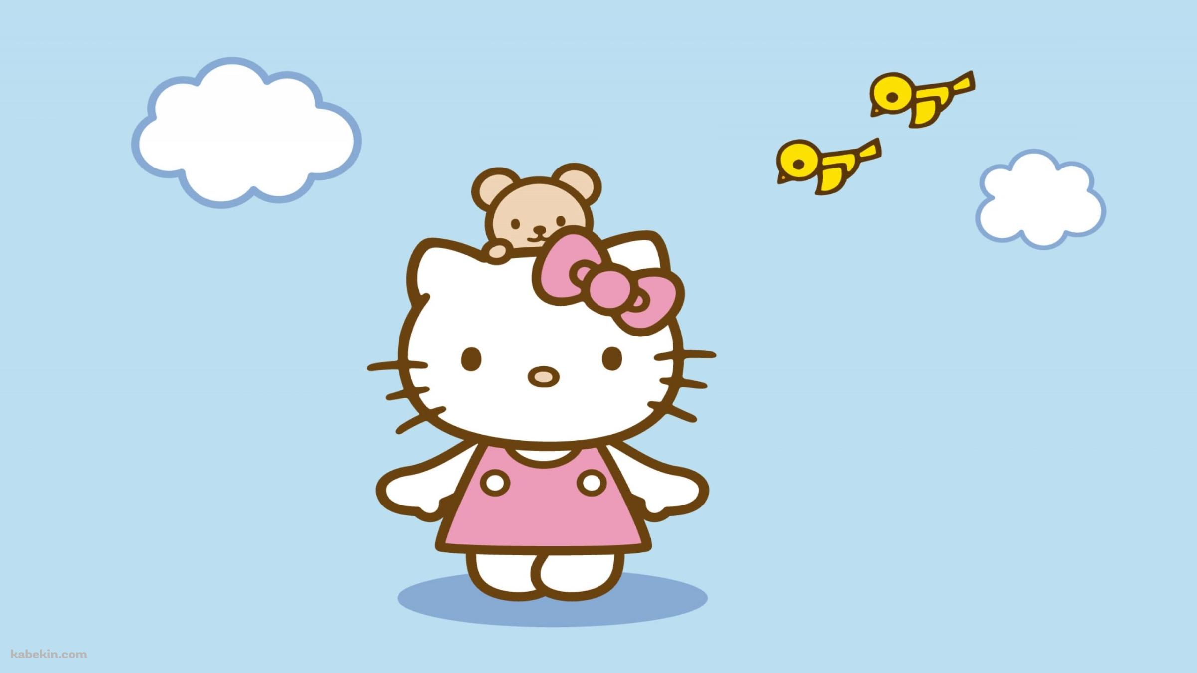 かわいいキティちゃんの壁紙(2400px x 1350px) 高画質 PC・デスクトップ用