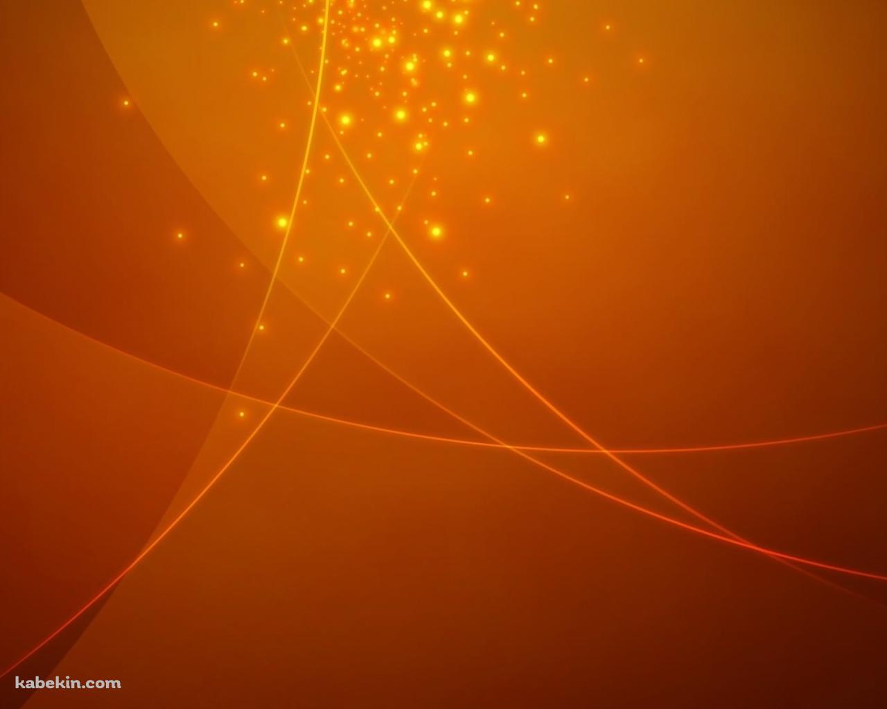 オレンジのパーティクルの壁紙(1280px x 1024px) 高画質 PC・デスクトップ用