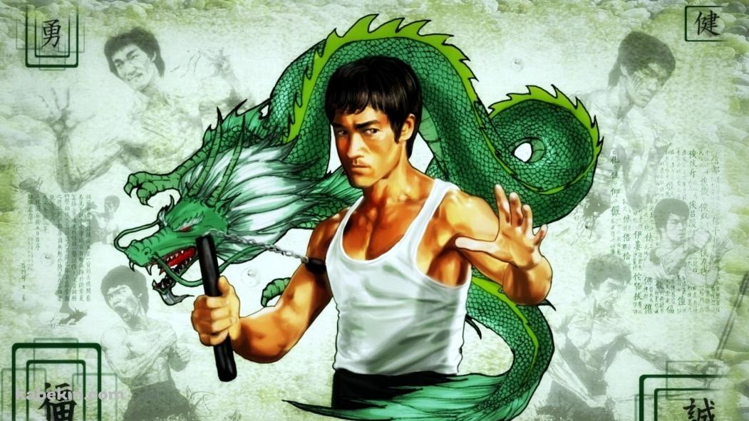 燃えよ！ドラゴン ヌンチャク ブルース・リーの壁紙(1051px x 591px) 高画質 PC・デスクトップ用