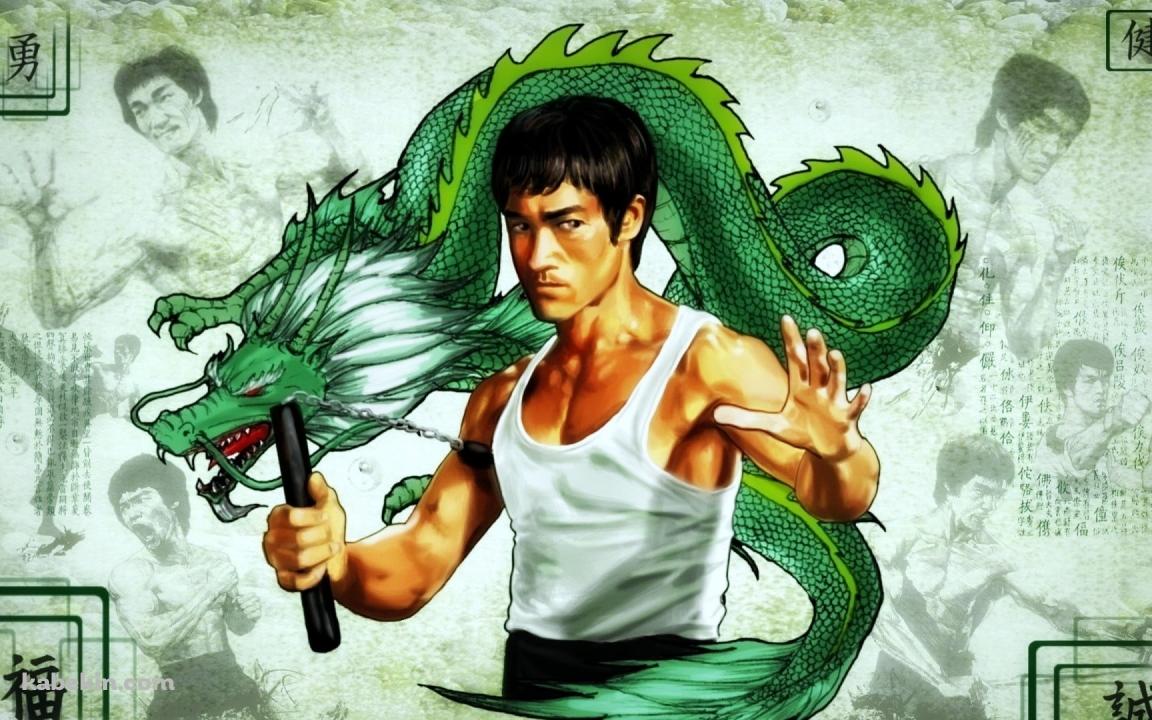 燃えよ！ドラゴン ヌンチャク ブルース・リーの壁紙(1152px x 720px) 高画質 PC・デスクトップ用