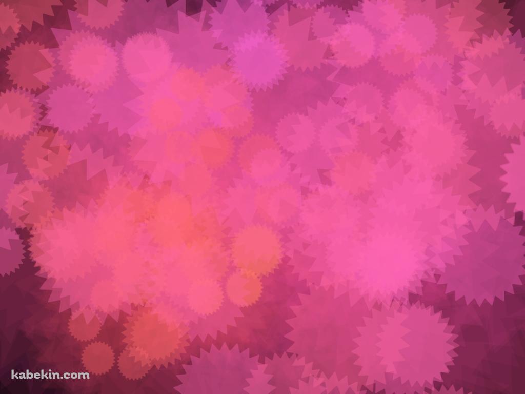 ギザギザのピンクのパターンの壁紙(1024px x 768px) 高画質 PC・デスクトップ用
