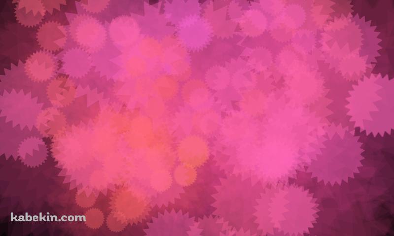 ギザギザのピンクのパターンの壁紙(800px x 480px) 高画質 PC・デスクトップ用