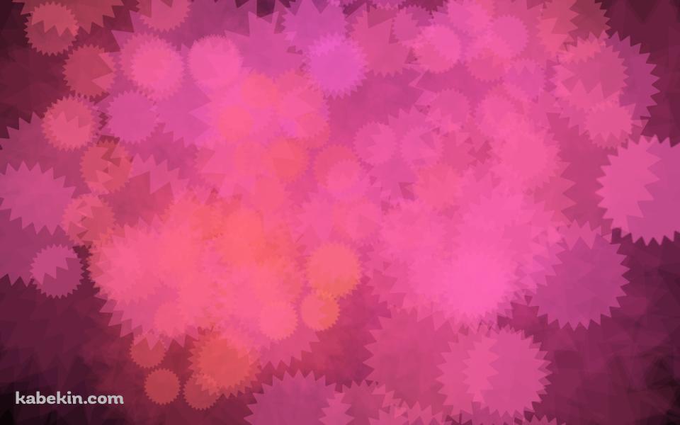ギザギザのピンクのパターンの壁紙(960px x 600px) 高画質 PC・デスクトップ用