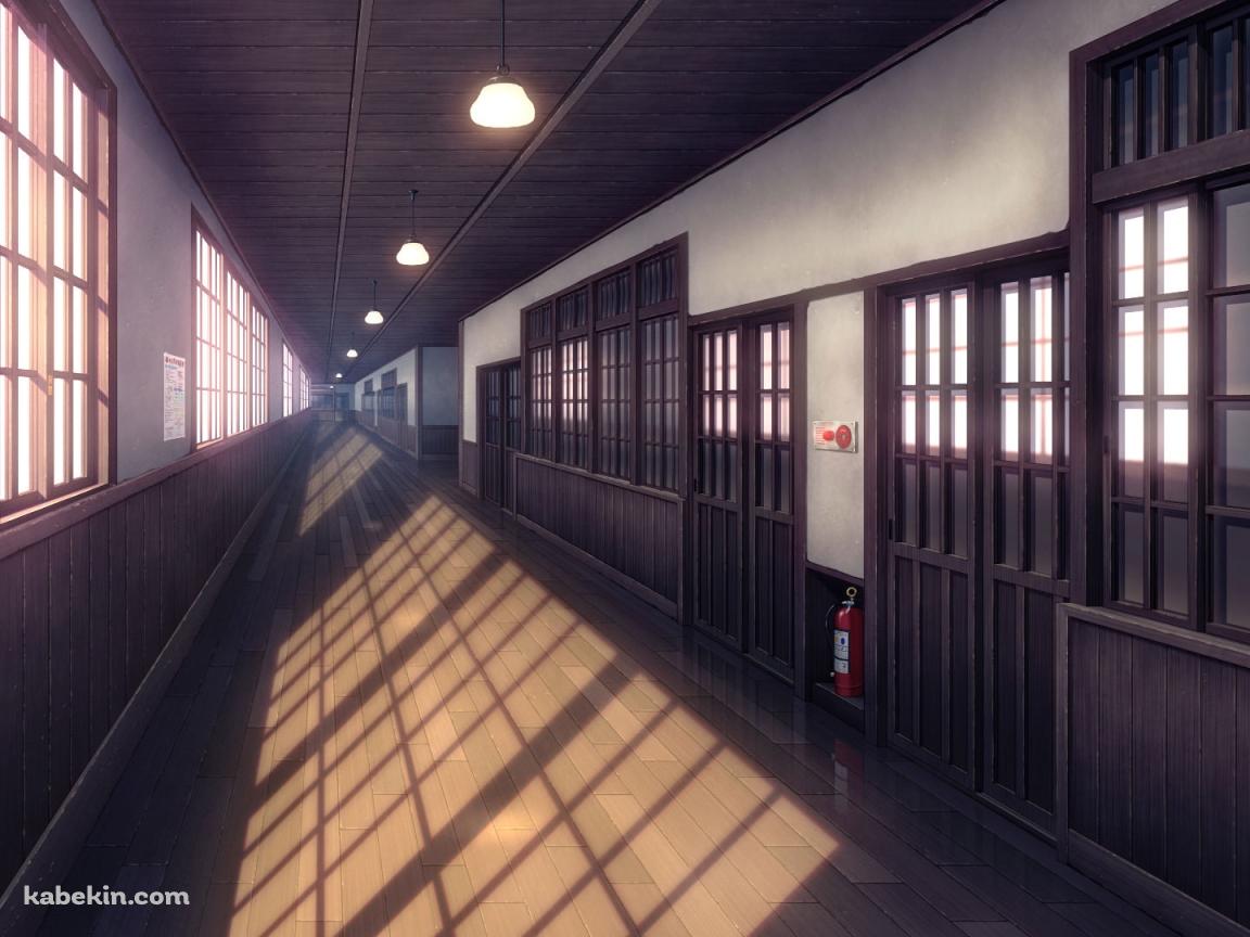 学校 木造の厩舎の壁紙(1152px x 864px) 高画質 PC・デスクトップ用