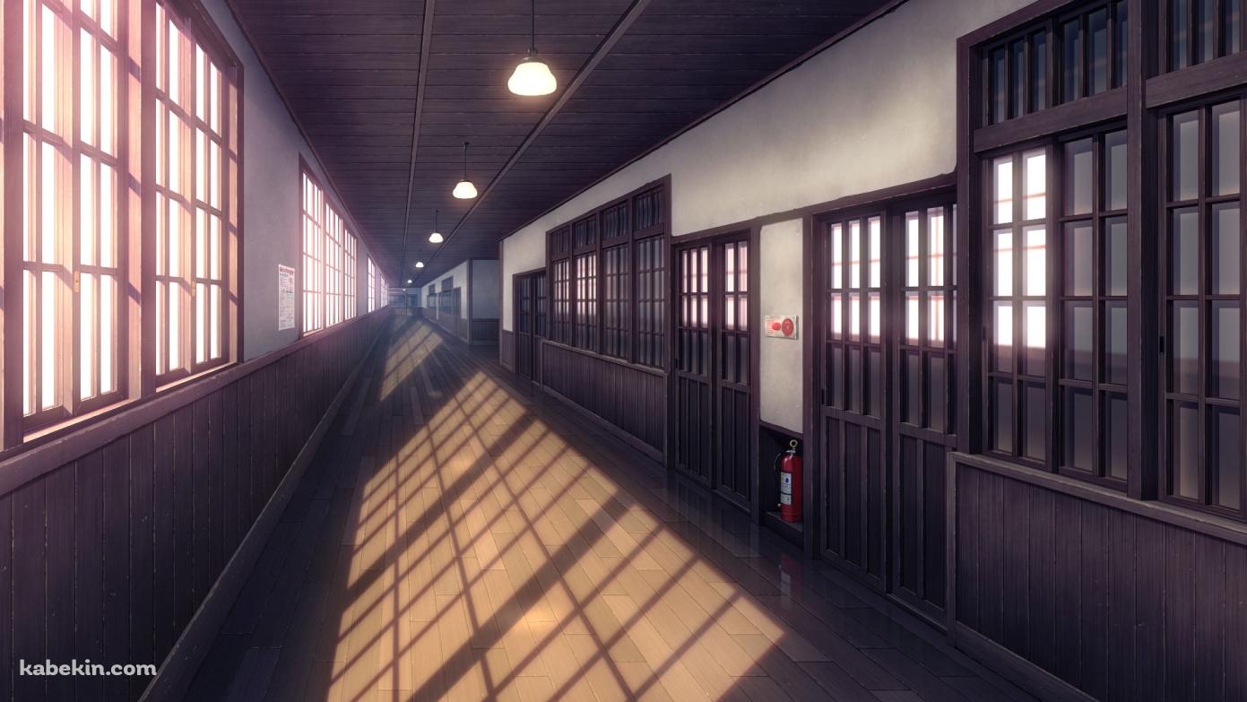 学校 木造の厩舎の壁紙(1391px x 783px) 高画質 PC・デスクトップ用