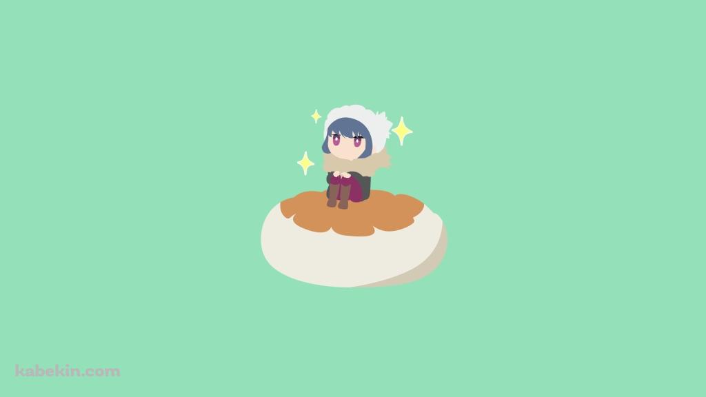 ゆるキャン かわいい志摩リンの壁紙(1024px x 576px) 高画質 PC・デスクトップ用