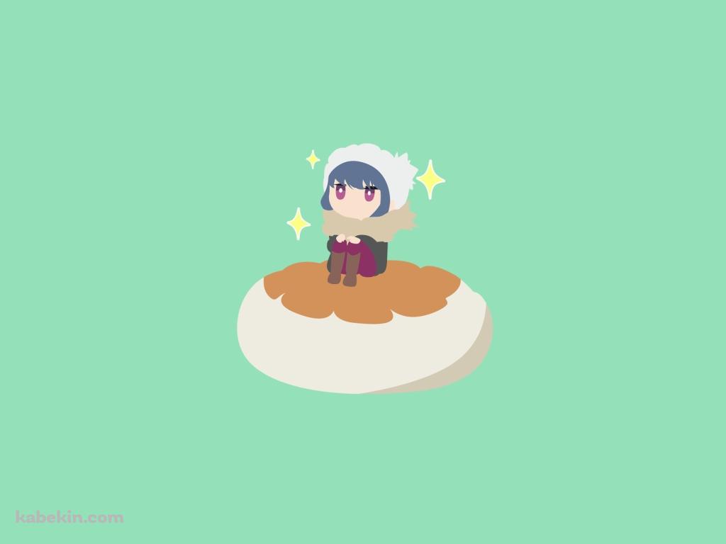ゆるキャン かわいい志摩リンの壁紙(1024px x 768px) 高画質 PC・デスクトップ用