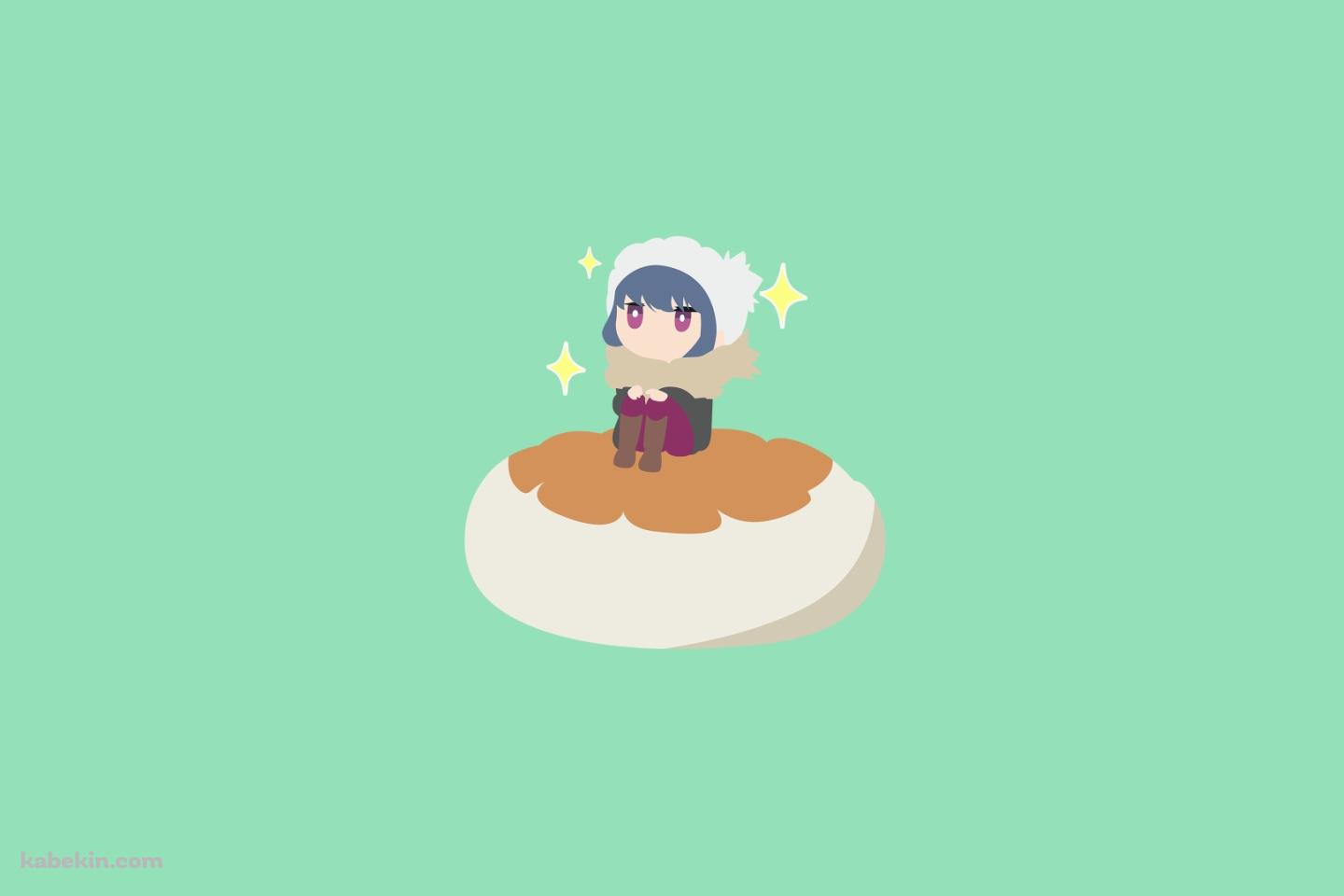 ゆるキャン かわいい志摩リンの壁紙(1440px x 960px) 高画質 PC・デスクトップ用