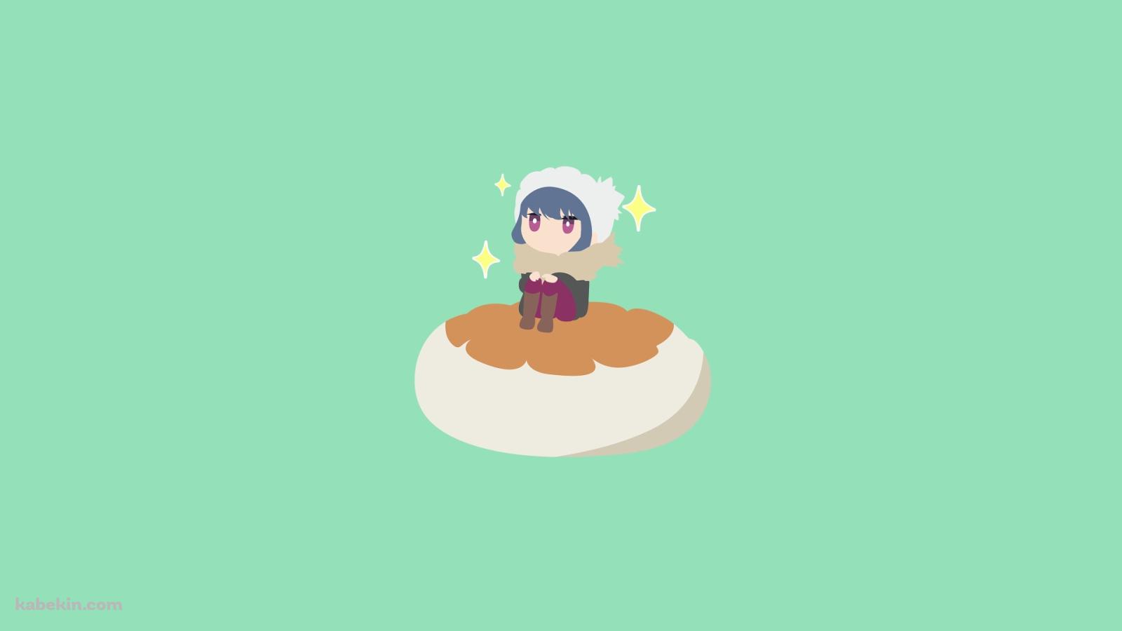 ゆるキャン かわいい志摩リンの壁紙(1600px x 900px) 高画質 PC・デスクトップ用